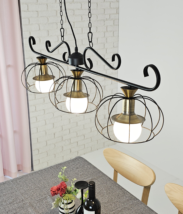 루아느 3등 펜던트등 북유럽식탁등 식탁전등 펜던트조명