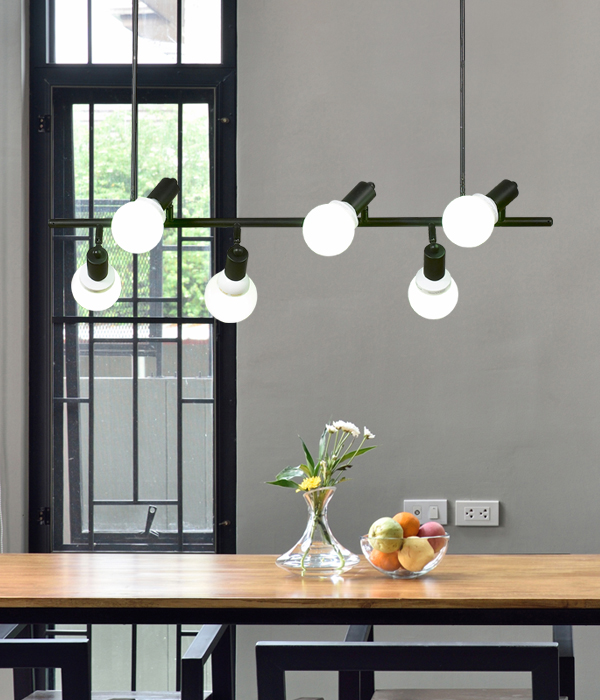 시몬 6등 펜던트조명 식탁조명